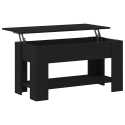 Table basse Chêne noir 101 x 49 x 52 cm Bois d'ingénierie 581836581836