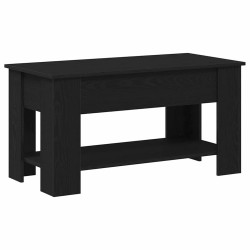 Table basse Chêne noir 101 x 49 x 52 cm Bois d'ingénierie 581836581836