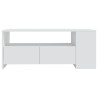 Table basse blanc 102x55x42 cm bois d'ingénierie 581841581841