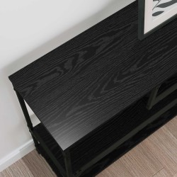 Table console Chêne noir 100 x 30 x 75 cm Bois d'ingénierie 581842581842