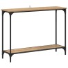 Table console chêne artisanal 101 x 30.5 x 75 cm 581844581844