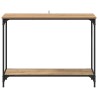 Table console chêne artisanal 101 x 30.5 x 75 cm 581844581844