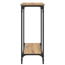 Table console chêne artisanal 101 x 30.5 x 75 cm 581844581844