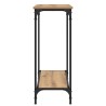 Table console chêne artisanal 101 x 30.5 x 75 cm 581844581844