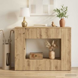 Table console Chêne Artisanal 101 x 29 x 74 cm 581845581845