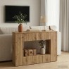 Table console Chêne Artisanal 101 x 29 x 74 cm 581845581845