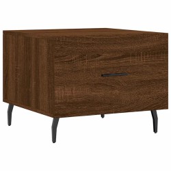 Table basse Chêne marron 50x50x40 cm Bois d'ingénierie 581847581847