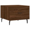 Table basse Chêne marron 50x50x40 cm Bois d'ingénierie 581847581847