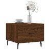 Table basse Chêne marron 50x50x40 cm Bois d'ingénierie 581847581847