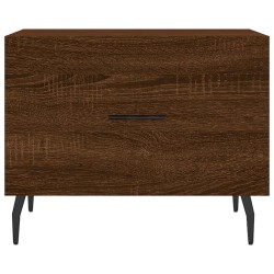 Table basse Chêne marron 50x50x40 cm Bois d'ingénierie 581847581847