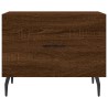 Table basse Chêne marron 50x50x40 cm Bois d'ingénierie 581847581847