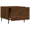 Table basse Chêne marron 50x50x40 cm Bois d'ingénierie 581847581847