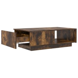 Table basse Chêne fumé 95 x 55 x 31 cm Bois d'ingénierie 581848581848