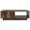 Table basse Chêne fumé 95 x 55 x 31 cm Bois d'ingénierie 581848581848