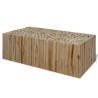 Table basse Teck véritable 90x50x30 cm 581852581852