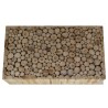 Table basse Teck véritable 90x50x30 cm 581852581852