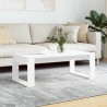 Table basse blanc 102x50x35 cm bois d'ingénierie 581853581853