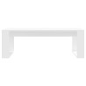 Table basse blanc 102x50x35 cm bois d'ingénierie 581853581853