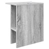 Table basse Sonoma gris 40 x 30 x 49 cm Bois d'ingénierie 581854581854