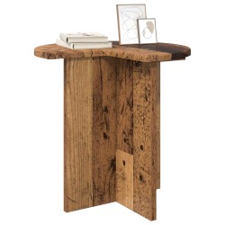 Table d'appoint avec stockage 2 pcs Bois ancien Ø 39 x 38 cm 581857581857