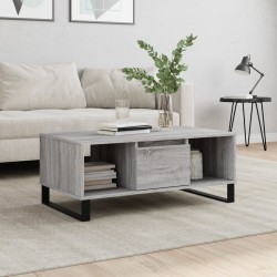 Table basse Sonoma gris 90x50x36,5 cm Bois d'ingénierie 581860581860