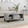 Table basse Sonoma gris 90x50x36,5 cm Bois d'ingénierie 581860581860