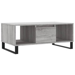 Table basse Sonoma gris 90x50x36,5 cm Bois d'ingénierie 581860581860
