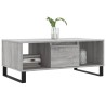 Table basse Sonoma gris 90x50x36,5 cm Bois d'ingénierie 581860581860