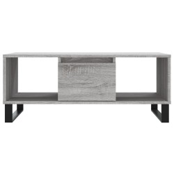Table basse Sonoma gris 90x50x36,5 cm Bois d'ingénierie 581860581860