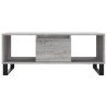Table basse Sonoma gris 90x50x36,5 cm Bois d'ingénierie 581860581860