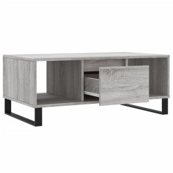 Table basse Sonoma gris 90x50x36,5 cm Bois d'ingénierie 581860581860