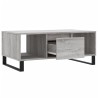 Table basse Sonoma gris 90x50x36,5 cm Bois d'ingénierie 581860581860