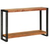 Table console Marron 120 x 33 x 75 cm Bois d'Acacia Massif 581861581861