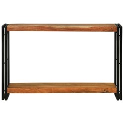 Table console Marron 120 x 33 x 75 cm Bois d'Acacia Massif 581861581861