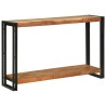 Table console Marron 120 x 33 x 75 cm Bois d'Acacia Massif 581861581861