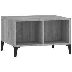 Table basse Sonoma gris 60x50x36,5 cm Bois d'ingénierie 581865581865