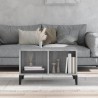 Table basse Sonoma gris 60x50x36,5 cm Bois d'ingénierie 581865581865