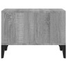 Table basse Sonoma gris 60x50x36,5 cm Bois d'ingénierie 581865581865