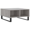 Table basse sonoma gris 60x60x30 cm bois d'ingénierie 581866581866