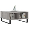Table basse sonoma gris 60x60x30 cm bois d'ingénierie 581866581866