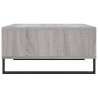 Table basse sonoma gris 60x60x30 cm bois d'ingénierie 581866581866