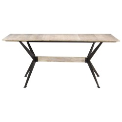 Table à manger 180x90x76 cm Bois de manguier massif 581873581873