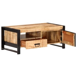 Table basse 100x50x40 cm Bois de manguier brut 581875581875