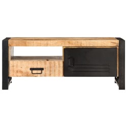 Table basse 100x50x40 cm Bois de manguier brut 581875581875