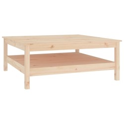 Table basse 100x100x40 cm Bois de pin massif 581876581876