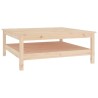 Table basse 100x100x40 cm Bois de pin massif 581876581876
