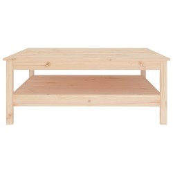 Table basse 100x100x40 cm Bois de pin massif 581876581876