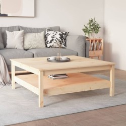 Table basse 100x100x40 cm Bois de pin massif 581876581876