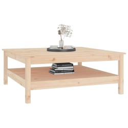 Table basse 100x100x40 cm Bois de pin massif 581876581876