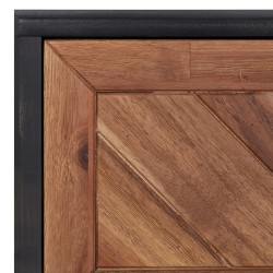 Table basse 90x50x40 cm Bois d'acacia massif et MDF 581880581880